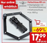 Faltschloss 85 cm von Zündapp im aktuellen Netto Marken-Discount Prospekt für 17,99 €