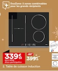 Table de cuisson induction - Brandt en promo chez But Table de cuisson induction - Brandt dans le catalogue But