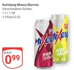 Aktuelle Cola Angebote bei GLOBUS in Brühl Aktuelles Mixery Biermix Bier & Cola Angebot bei GLOBUS in Brühl ab 0,99 €
