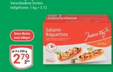 Salami-Baguettes Angebote von Jeden Tag bei GLOBUS Bochum für 2,79 €