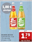 Aktuelle Becks Angebote bei Getränke Quelle WVG in Halle (Saale) Aktuelles Apfelsaft klar Angebot bei Getränke Quelle WVG in Halle (Saale) ab 1,79 €