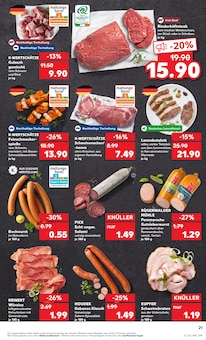 Steak im aktuellen Kaufland Prospekt (Braunschweig) Steak im Kaufland Prospekt "Aktuelle Angebote" mit 54 Seiten (Braunschweig)