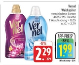 Weichspüler im Angebot bei E center in Jena Weichspüler Angebote von Vernel bei E center Jena für 1,99 €