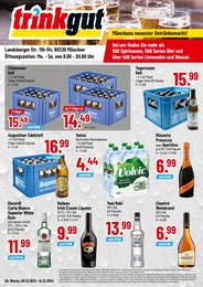 Der aktuelle Trinkgut Prospekt Der aktuelle Trinkgut Prospekt: Münchens neuster Getränkemarkt
