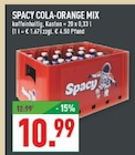 Aktuelle Cola Angebote bei Marktkauf in Rheda-Wiedenbrück Aktuelles Spacy Cola-Orange Mix Angebot bei Marktkauf in Rheda-Wiedenbrück ab 10,99 €