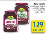 Rotkohl im Angebot bei diska in Dresden Rotkohl Angebote von Kühne bei diska Dresden für 1,29 €