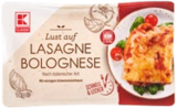 Lasagne Bolognese von K-CLASSIC für 3,29 € bei Kaufland im Angebot Lasagne Bolognese von K-CLASSIC im aktuellen Kaufland Prospekt