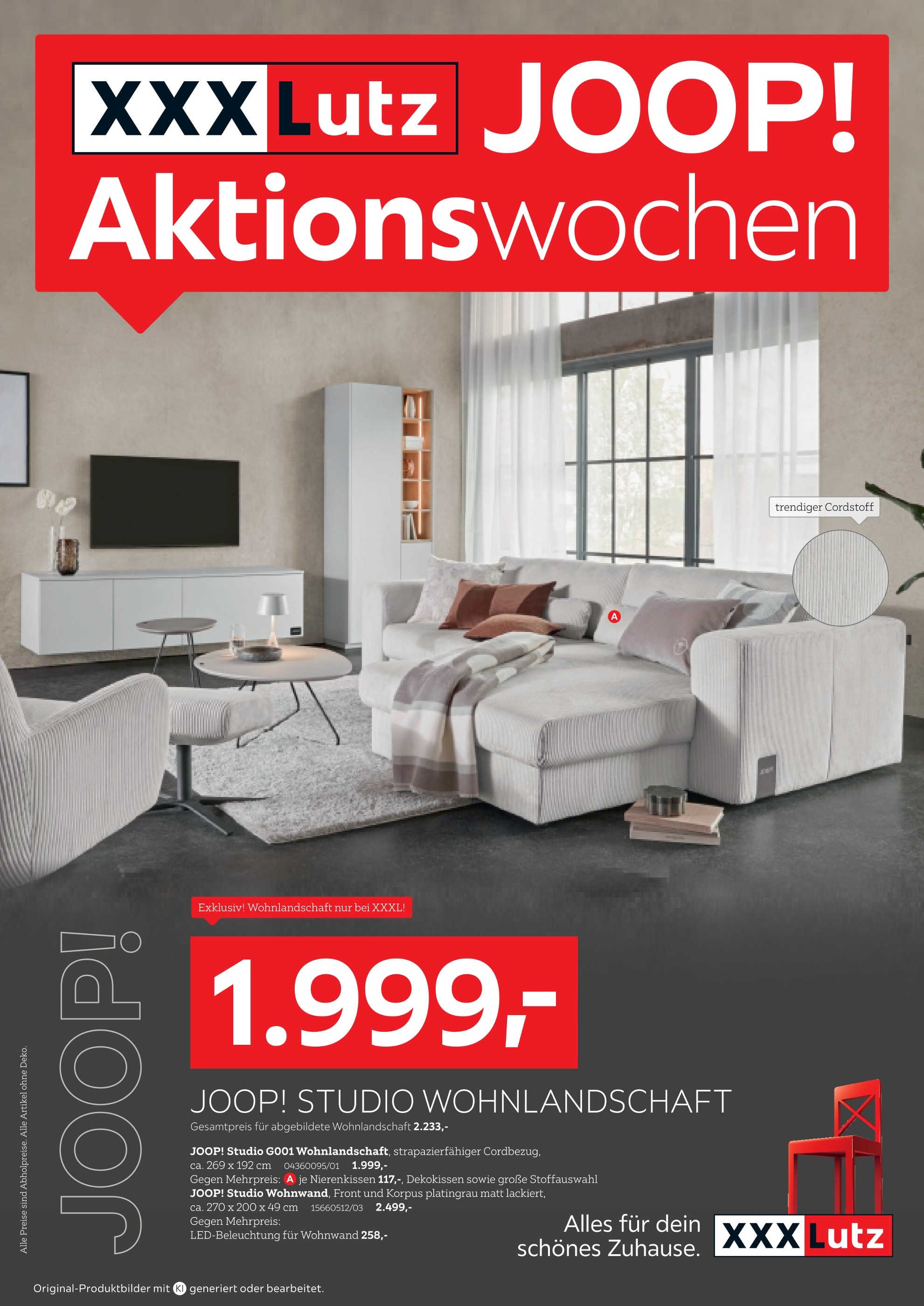 SB Möbel Boss Wohnlandschaft Angebot ᐅ Finde den Preis im aktuellen Prospekt