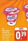 Aktuelles Sahne Joghurt Angebot bei nah und gut in Würzburg ab 0,39 €