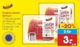 Original Jamón Serrano Angebote bei Netto Marken-Discount Stuttgart für 3,00 €
