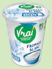 Fromage blanc au lait de brebis bio nature - VRAI à 0,87 € dans le catalogue Intermarché Hyper