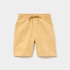 La Halle Paris - Promo Bermuda loose taille élastiquée coton jaune moutarde garçon Promo Bermuda loose taille élastiquée coton jaune moutarde garçon à 7,99 € dans le catalogue La Halle à Paris