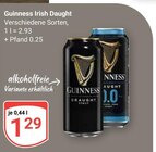 Aktuelles Irish Daught Angebot bei GLOBUS in Duisburg ab 1,29 €