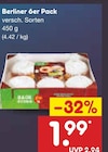 Berliner 6er Pack bei Netto Marken-Discount im Wardenburg Prospekt für 1,99 €