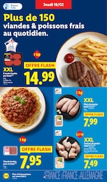 Prix et réduction Steak Haché Boeuf dans le prospectus Lidl en cours Offre Steak Haché Boeuf dans le catalogue Lidl du moment à la page 6