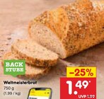 Weltmeisterbrot im Angebot bei Netto Marken-Discount in Gera Weltmeisterbrot Angebote von BACKSTUBE bei Netto Marken-Discount Gera für 1,49 €