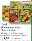 Bio Markensaatgut 'Beste Sorten' von Sperli im aktuellen BAUHAUS Prospekt für 2,99 €