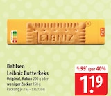 Leibniz Butterkeks Original Angebote von Bahlsen bei famila Nordost Neumünster für 1,19 €
