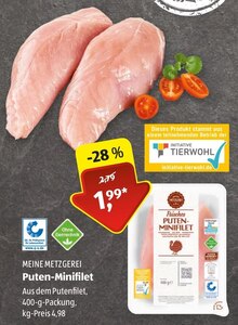 ALDI SÜD Sindelfingen - Puten-Minifilet Puten-Minifilet Angebot bei ALDI SÜD Sindelfingen im Prospekt "Meine Woche"