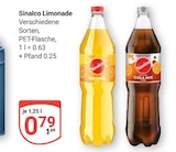 Limonade im Angebot bei GLOBUS in Bad Soden Limonade Angebote von Sinalco bei GLOBUS Bad Soden für 0,79 €
