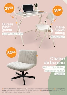 Promo Chaise Bureau dans le catalogue B&M du moment à la page 13