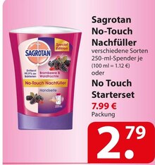 famila Nordost Detmold - Sagrotan No-Touch Nachfüller oder No Touch Starterset Sagrotan No-Touch Nachfüller oder No Touch Starterset Angebot bei famila Nordost Detmold im Prospekt "besser als gut!"