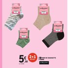 Paire de chaussettes femme - Le Bourget - E.Leclerc à Limoges Paire de chaussettes femme - Le Bourget en promo chez E.Leclerc Limoges à 5,50 €