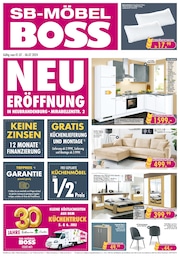 SB Möbel Boss Prospekt "NEUERÖFFNUNG" für Neubrandenburg, 16 Seiten, 01.07.2024 - 06.07.2024