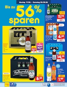 Bier im Netto Marken-Discount Prospekt "Aktuelle Angebote" mit 71 Seiten (Neumünster)