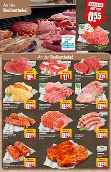 Steak im aktuellen REWE Prospekt (Lübeck) Steak im REWE Prospekt "Dein Markt" mit 32 Seiten (Lübeck)