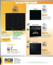 Promos Four Encastrable dans le catalogue "Reprise facile, rentrée tranquille" de Proxi Confort Four Encastrable en promo dans le catalogue Proxi Confort à la page 6