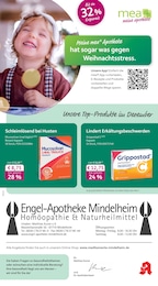 mea - meine apotheke Prospekt "Unsere Dezember-Angebote" für Stetten, 4 Seiten, 01.12.2025 - 31.12.2025