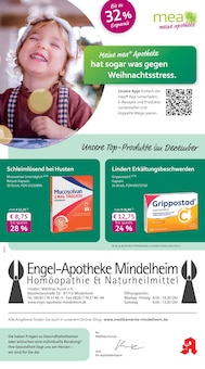 mea - meine apotheke Prospekt der Woche "Unsere Dezember-Angebote" Seite 1, 01.12.2025 bis 31.12.2025 für Mindelheim Aktueller mea - meine apotheke Prospekt "Unsere Dezember-Angebote" Seite 1 von 4 Seiten für Mindelheim