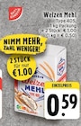 Weizen Mehl im Angebot bei EDEKA in Krefeld Weizen Mehl Angebote von Gut & Günstig bei EDEKA Krefeld für 0,59 €