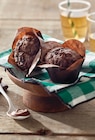 Muffin chocolat cœur fondant noisette/cacao x2 - Intermarché Express Muffin chocolat cœur fondant noisette/cacao x2 à 2,79 € dans le catalogue Intermarché Express
