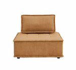 Aktuelles Sofa-Modul mit modernem Cord-Bezug Angebot bei Opti-Wohnwelt in Bremerhaven ab 333,00 €