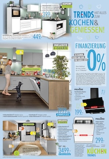 Küche im Trends Prospekt "TRENDS hat alles für Drinnen & Draußen - 30% zusätzlich auf Gartenmöbel" mit 12 Seiten (Remscheid)