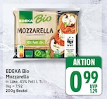 Mozzarella von EDEKA Bio für 0,99 € bei EDEKA im Angebot Mozzarella von EDEKA Bio im aktuellen EDEKA Prospekt