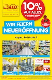 Der aktuelle Netto Marken-Discount Prospekt Neueröffnung - 10% auf ALLES