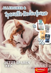 Aktueller Zookauf Prospekt mit Katzenfutter, "TIERGESUNDHEIT Pflege & Hygiene", Seite 1