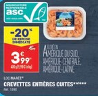 Promo CREVETTES ENTIÈRES CUITES à 3,99 € dans le catalogue Aldi à Joué-lès-Tours