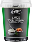 Sauce pour saumon - DELUXE - Lidl à Versailles Sauce pour saumon - DELUXE en promo chez Lidl Versailles à 1,49 €