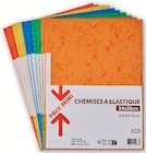 Super U Gan - Promo 10 chemises à élastique Promo 10 chemises à élastique à 4,19 € dans le catalogue Super U à Gan