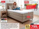 Boxspringbett Utah im Angebot bei Zurbrüggen in Rheda-Wiedenbrück Boxspringbett Utah Angebote von welnova bei Zurbrüggen Rheda-Wiedenbrück für 799,00 €