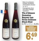Vin d’Alsace Domaine Reyser Les Trois Collines Pinot Noir Angebote bei E center Heidelberg für 6,49 €