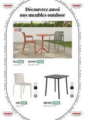 Table De Jardin Angebote im Prospekt "€100 en chèque cadeau par tranche d'achat de €1000" von Crack auf Seite 29