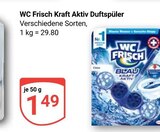 Kraft Aktiv Duftspüler Angebote von WC Frisch bei GLOBUS Kaarst für 1,49 €