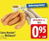 Curry-Knacker oder Wollwurst von  im aktuellen EDEKA Prospekt für 0,95 €