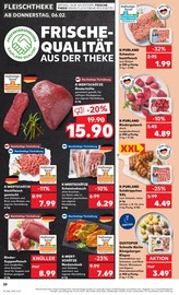 Aktueller Kaufland Prospekt mit Grillfleisch, "Aktuelle Angebote", Seite 20