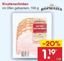 Netto Marken-Discount Bockhorst - Krustenschinken Krustenschinken Angebot bei Netto Marken-Discount Bockhorst im Prospekt "DU WILLST NÄRRISCH GÜNSTIG EINKAUFEN? DANN GEH DOCH ZU NETTO!"